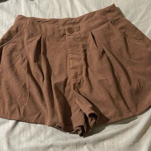 Corduroy flowy Shorts